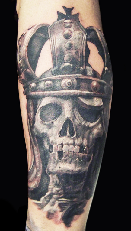 Tattoos - Skeleton King - 114520